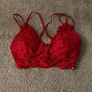 Red Bralette